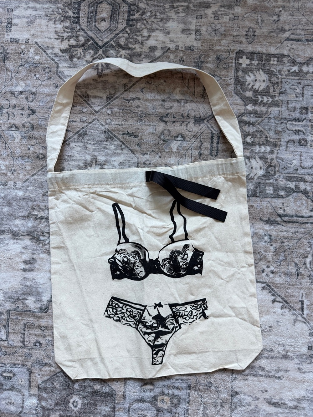 Bag All Women’s Canvas lingerie travel Bag